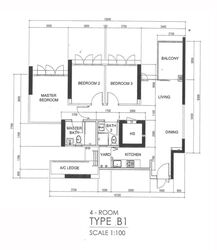 Blk 311A Trivelis (Clementi), HDB 4 Rooms #629779501